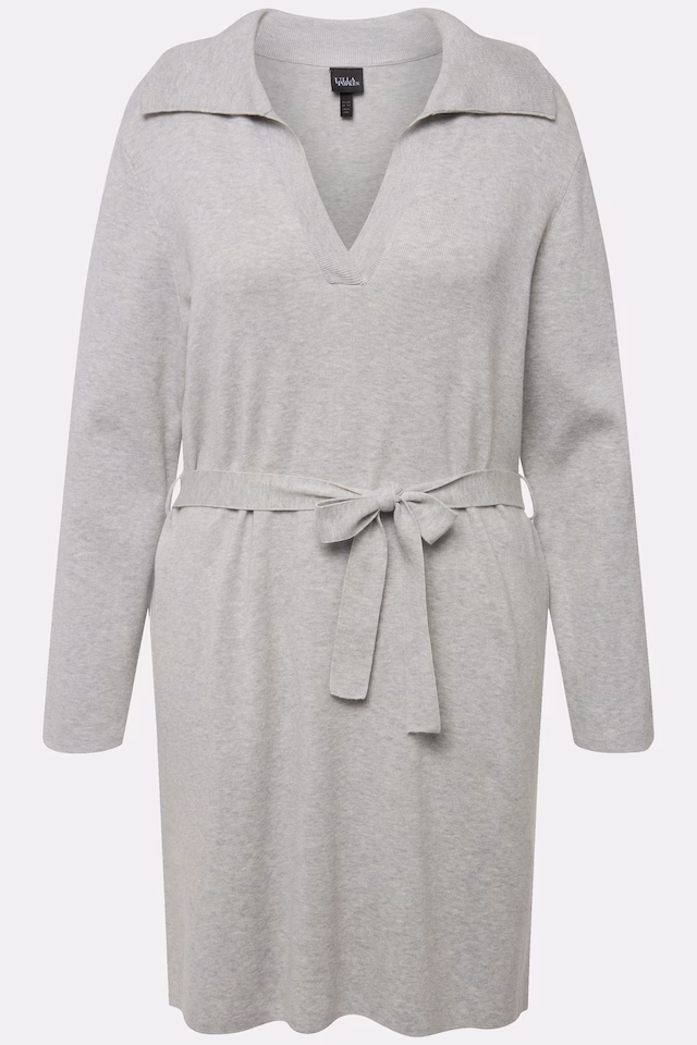 Belted Knit Dress