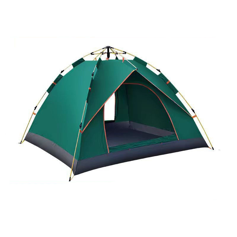 Outdoor Fully Automatic Oxford Summer Camping Thickened Rainproof Single Layer Portable Foldable Tent