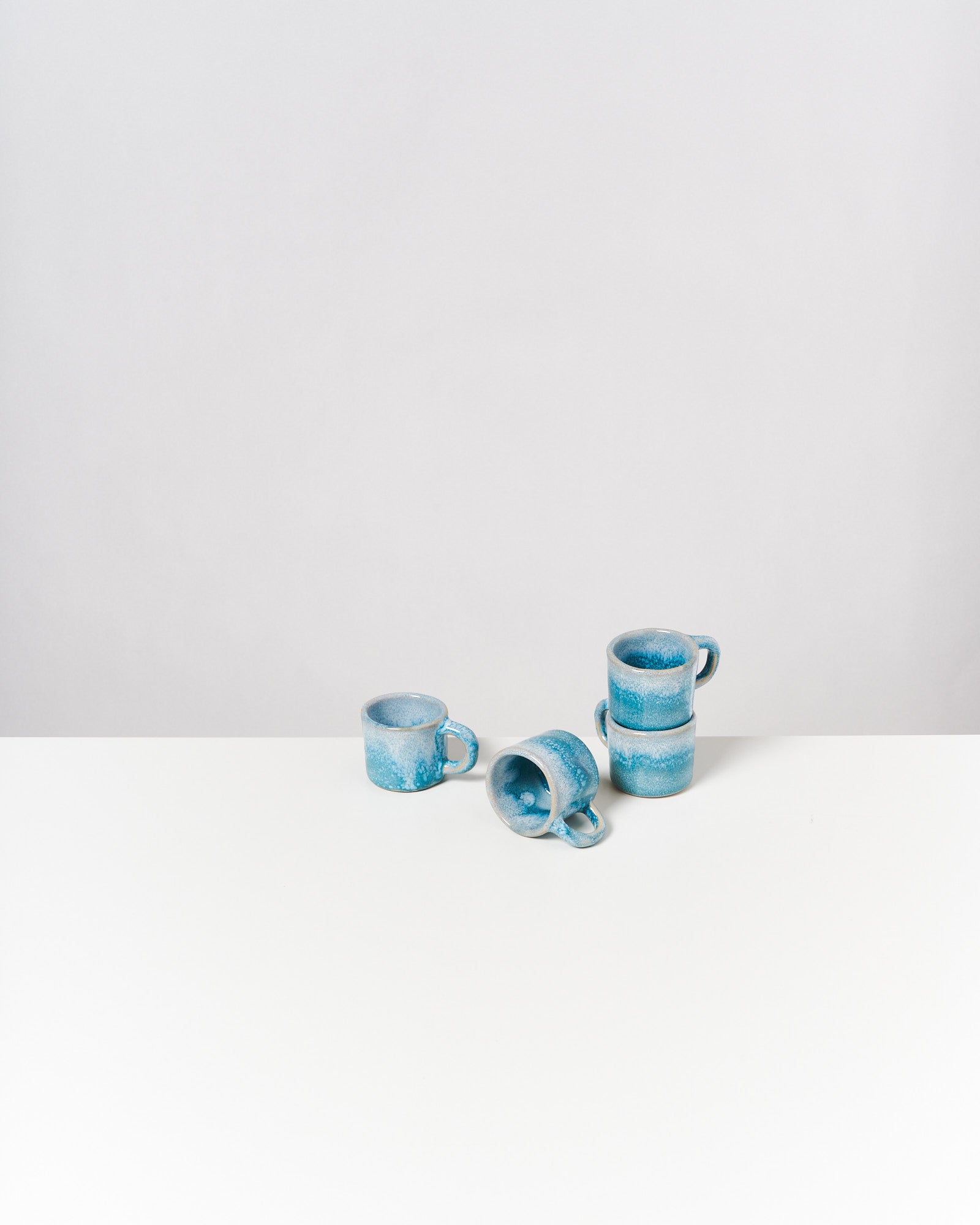 CORDOAMA - ESPRESSO MUG CLASSIC AQUA SET OF 4