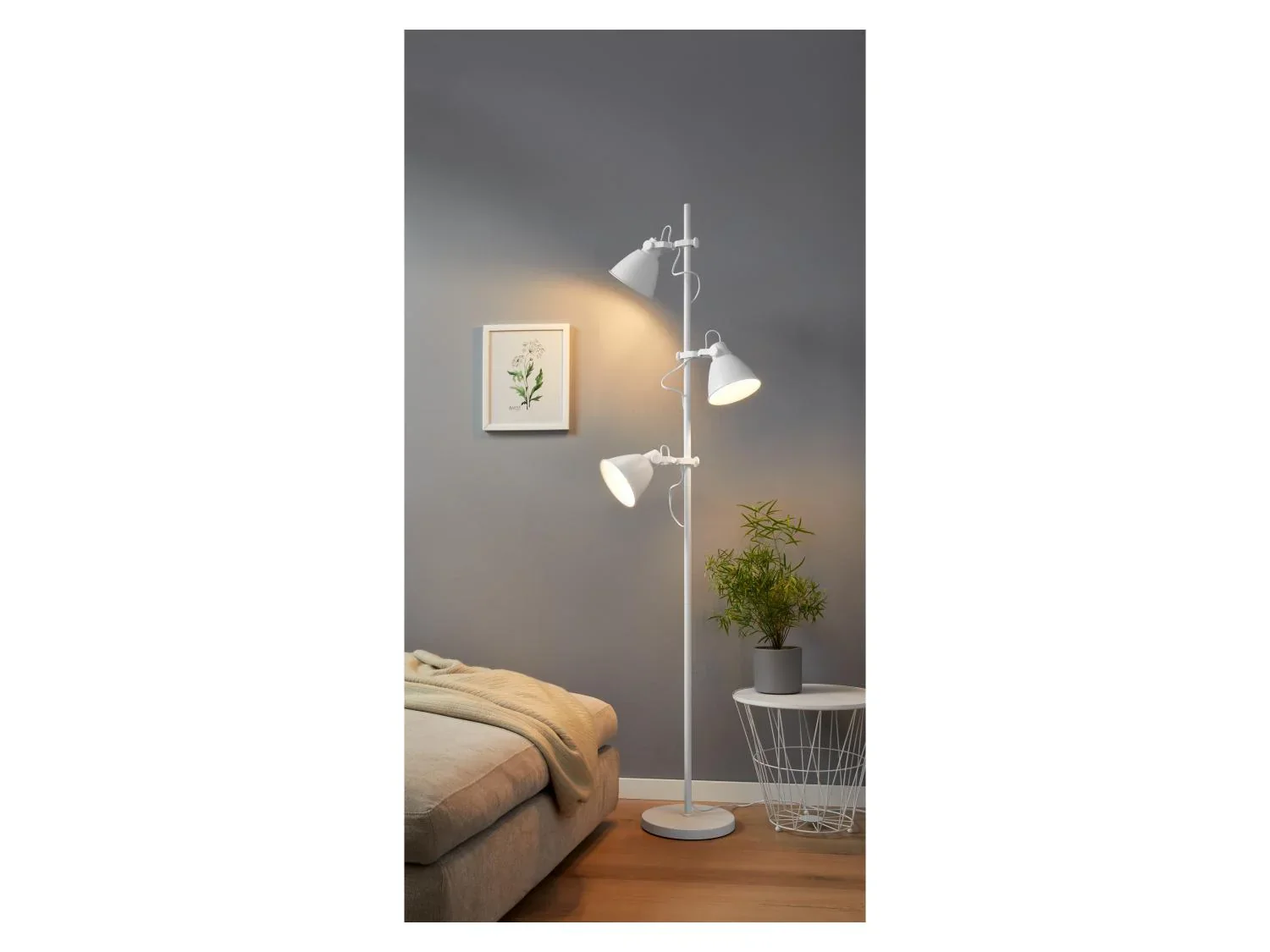 LIVARNO home Lampadaire  LED TEIWAZ
