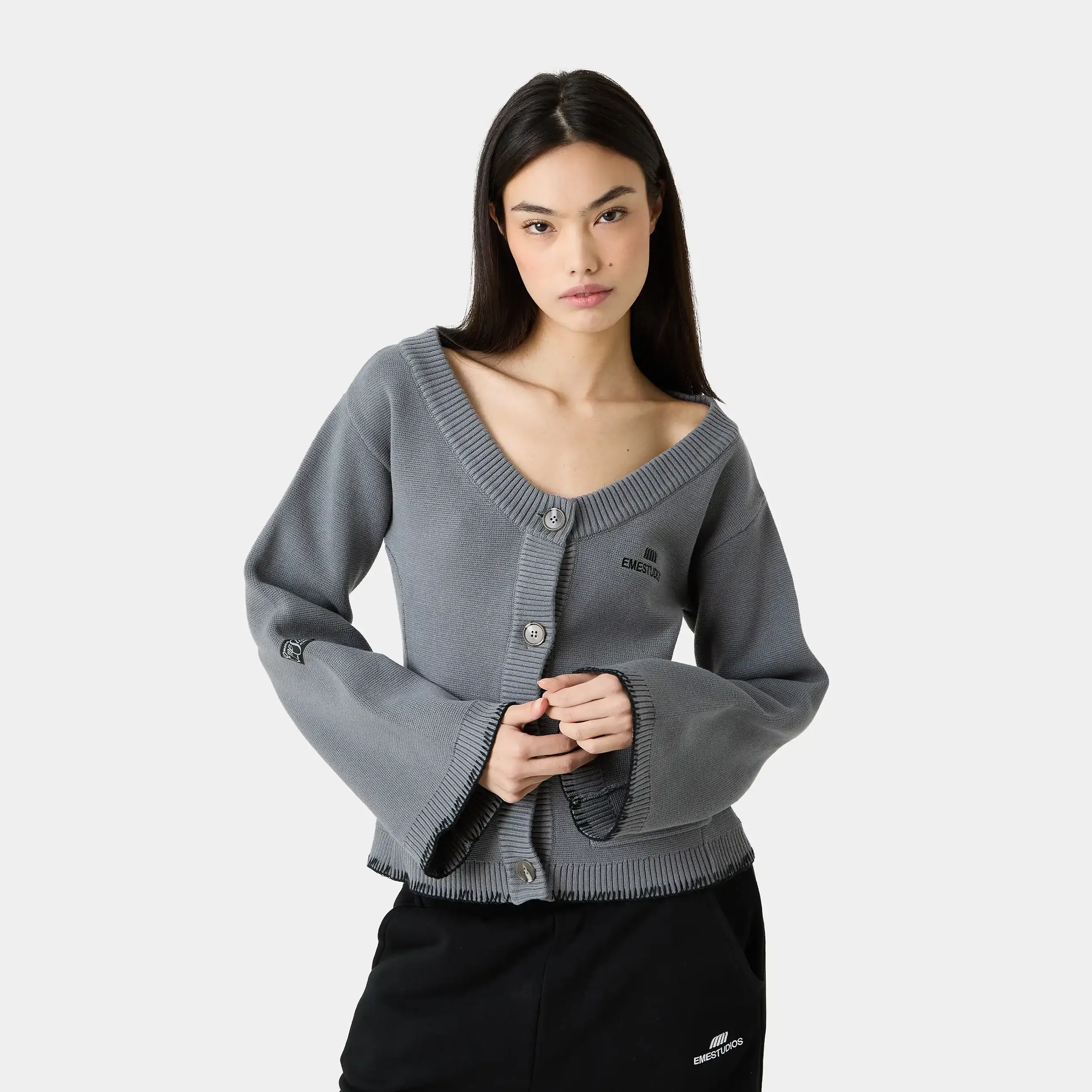 Onyx Grey Cardigan