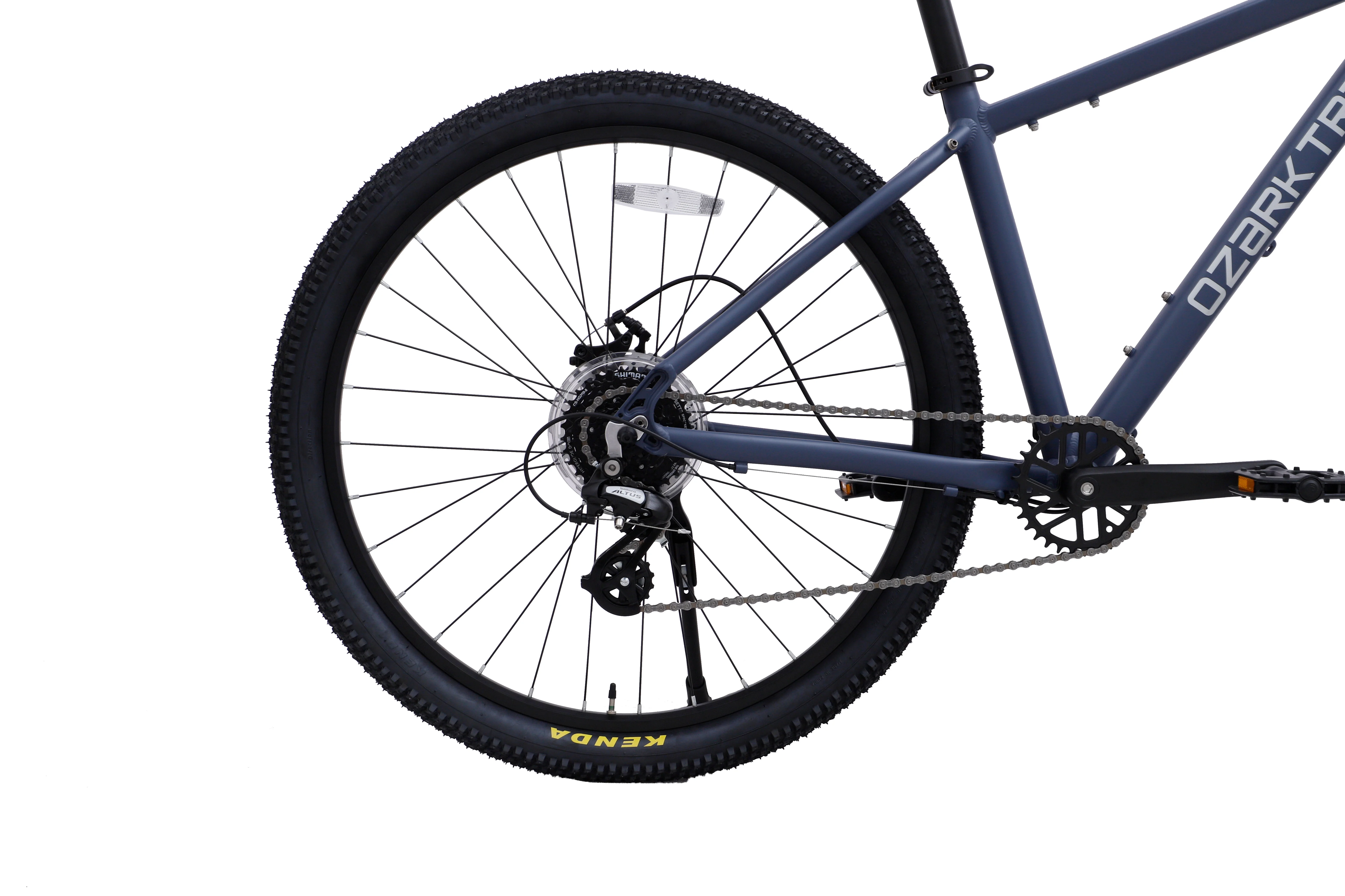 27.5" M.2 Ridge Mountain Bike, Medium Frame, Fits Riders 5'3" 5'8", Blue, Adult, Unisex(17 in) - Image 4