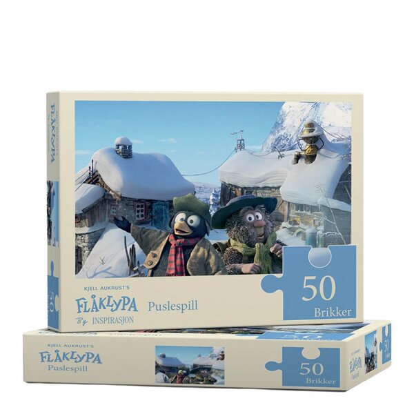 Puslespill 50 brikker Huset