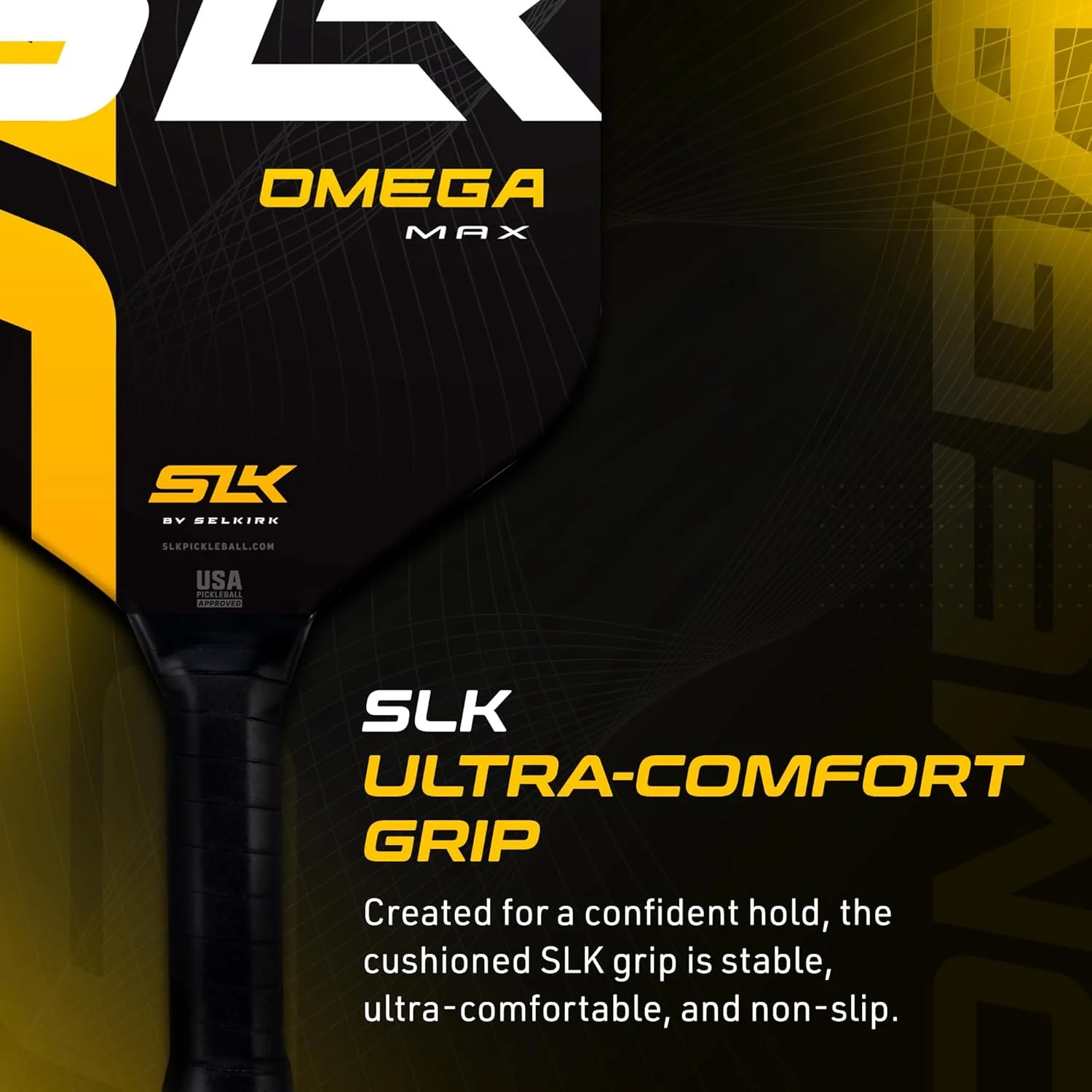 SLK by Omega XL Blue Pickleball Paddle(Blue) Image 7