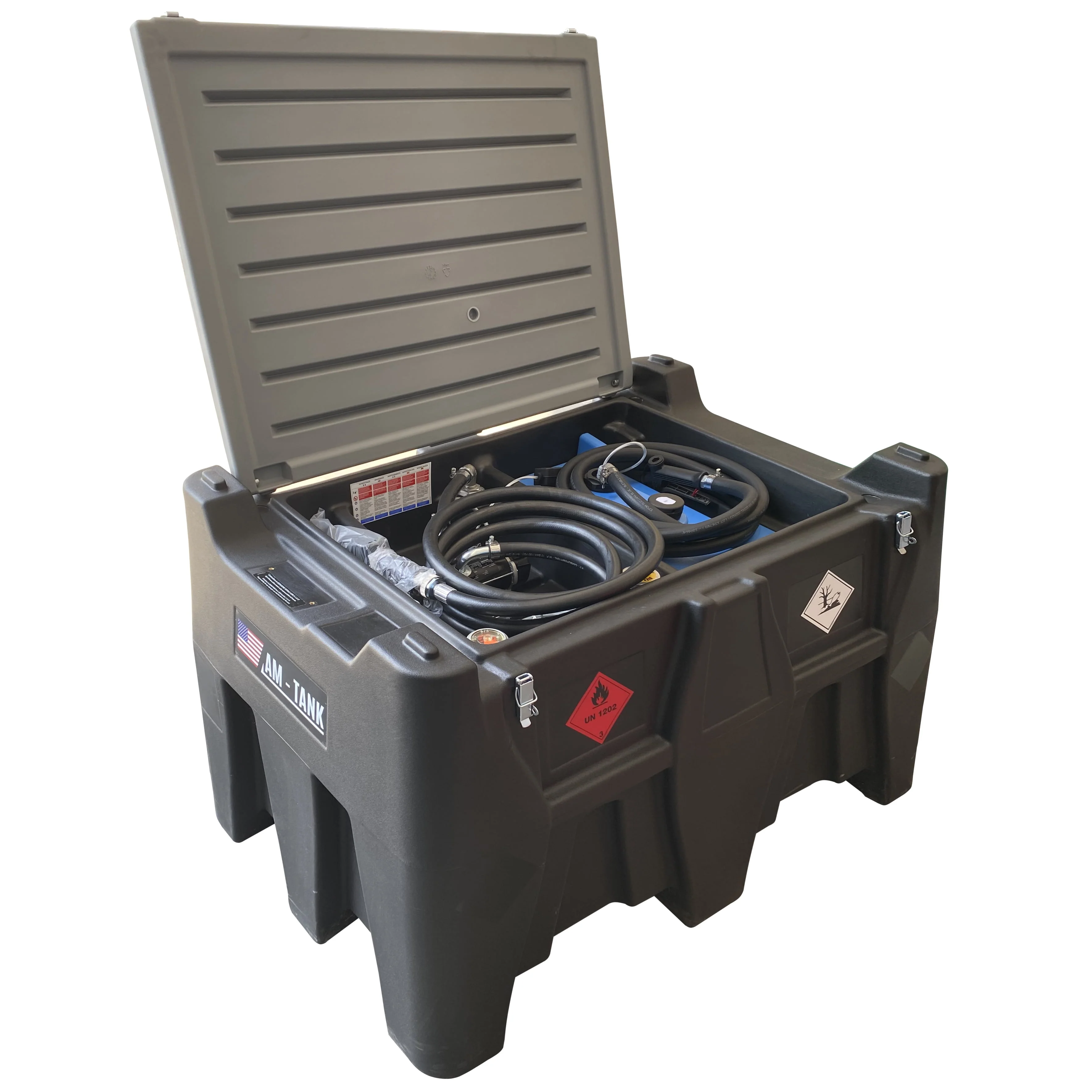 Réservoir portable combiné diesel 105 g + 13 g DEF avec pompes 12 V