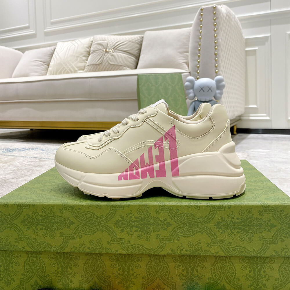 Rhyton Rhyton  Lemon GUCCI  Sneaker