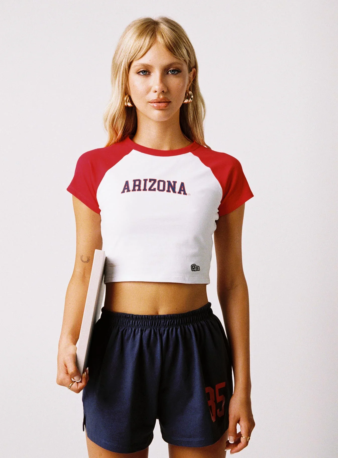 U of A Homerun Tee Red White