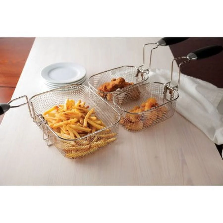 Farberware 4 L Deep Fryer, Stainless Steel, Electric, New, Model 201639