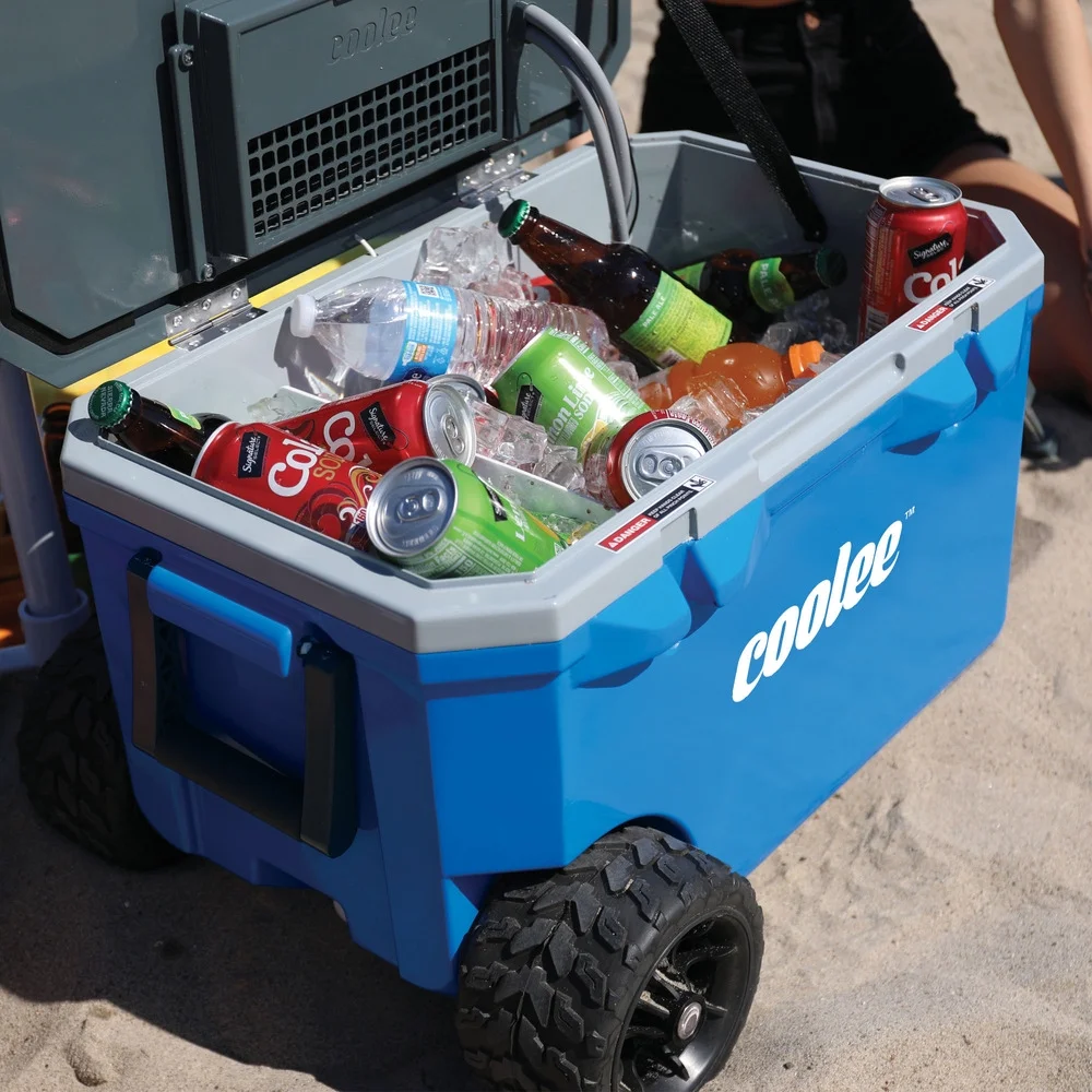 CL-50R Portable Air Cooler Ice Chest w/ Air Flow Nozzles and High Capacity Power Bank Connection Remote Control - Image 7