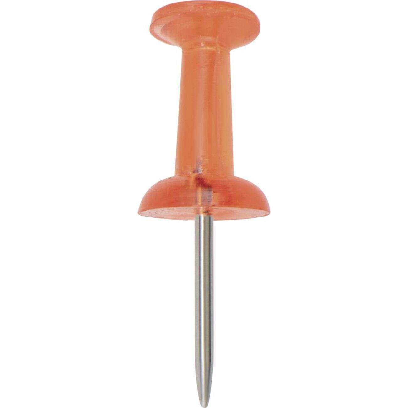 Boîte de 50 punaises plastique multicolore