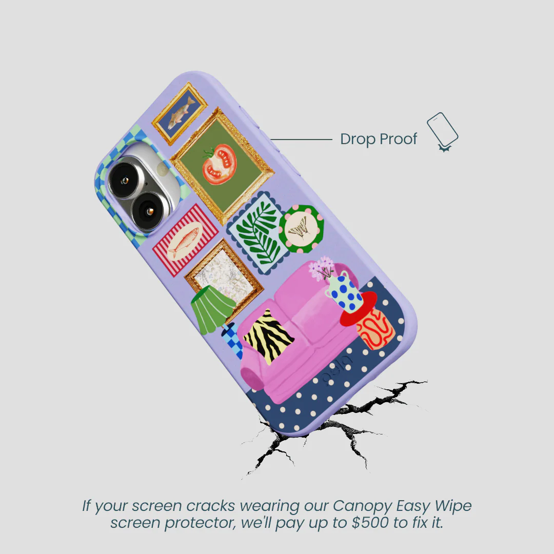 Lavender Homebody iPhone 16 Case