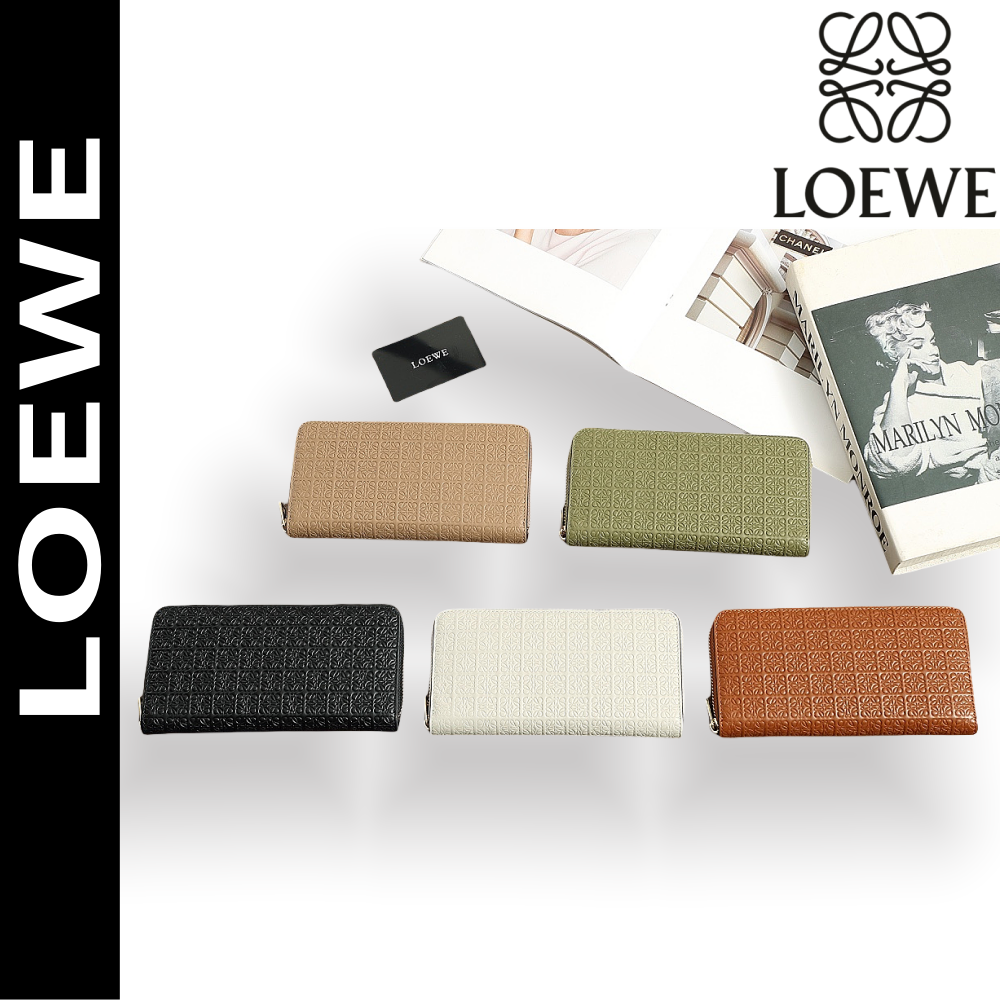 LOEWE【ロエベ】関税送料込み ロングウォレット 多彩な選択 春の魅力を引き立てる逸品