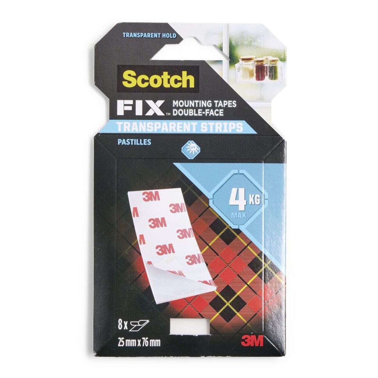 Lot de 8 pastilles double face