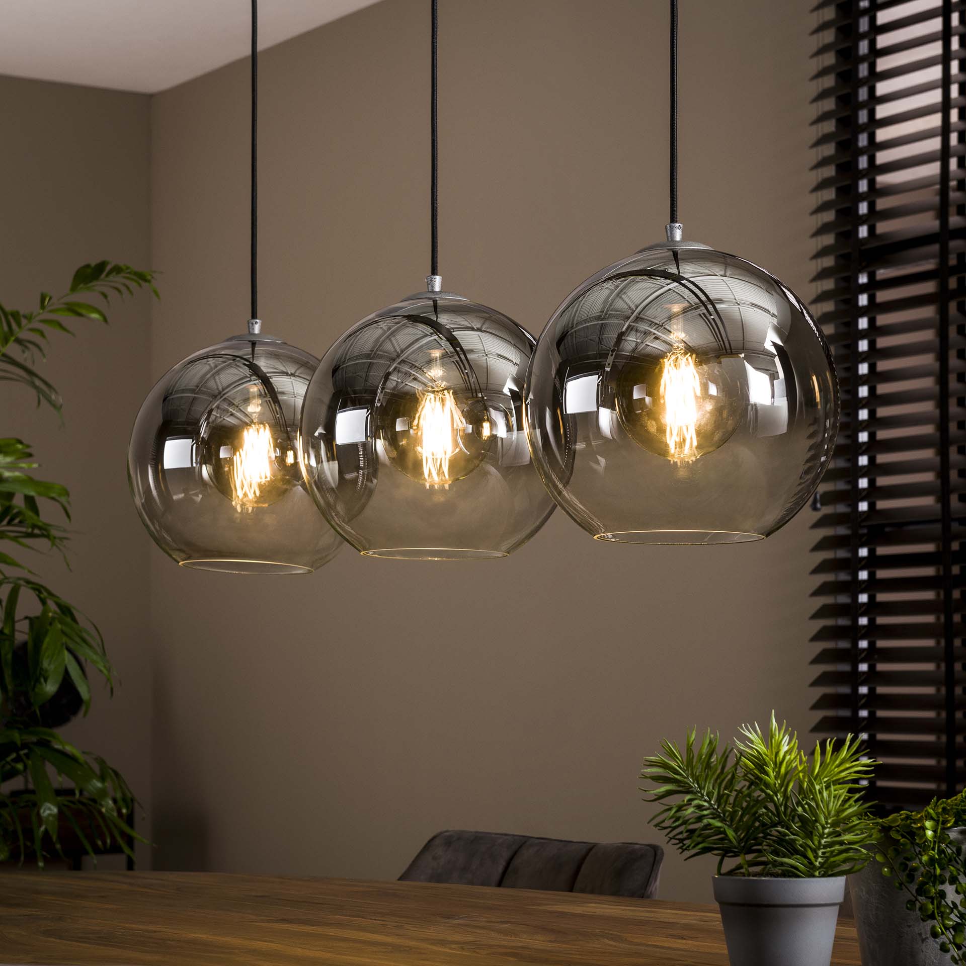 by fonQ Menno Hanglamp - Oud Zilver