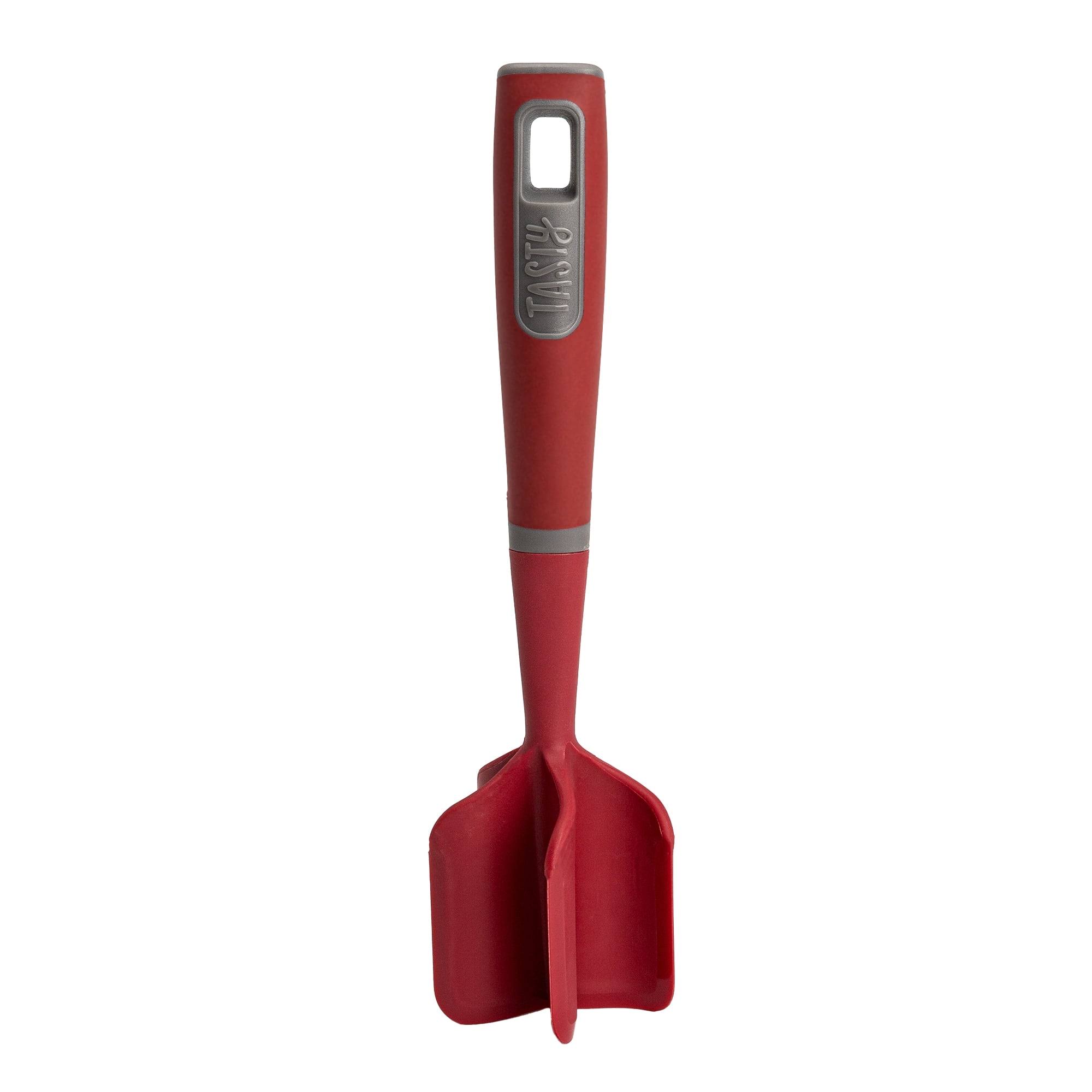 Tasty Mighty Meat Chopper Nylon Kitchen Tool, Multifunctional Meat Masher Tool, Red