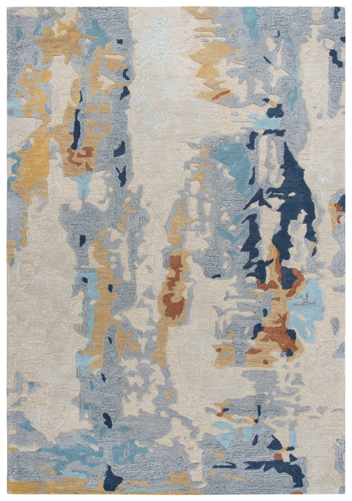 Connie Post Area Rug CNP109 Multi Shaded Faded 5' x 8' Rectangle(5' x 8')