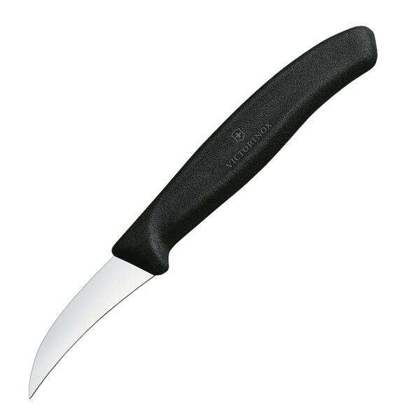 Swiss Classic dekorkniv 6 cm svart