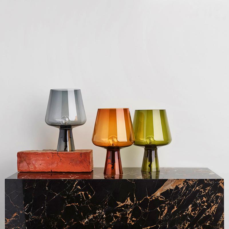 Leimu lampe 24x16,5 cm mosegrønn