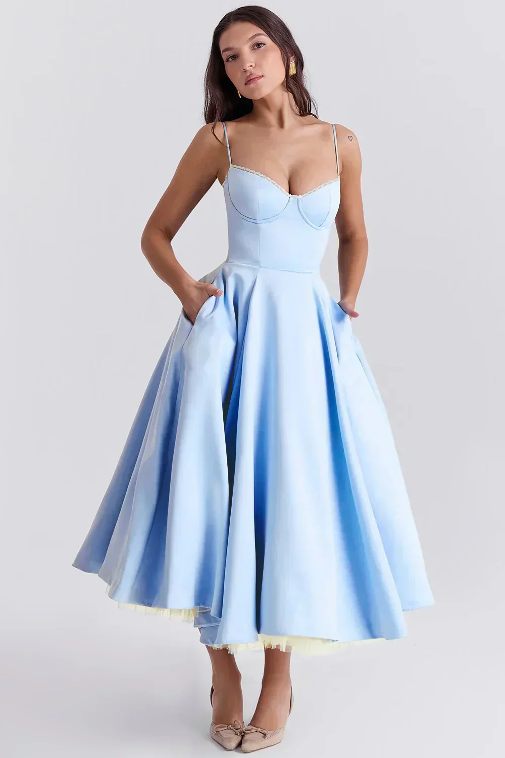 Chloé | Robe Midi de Luxe