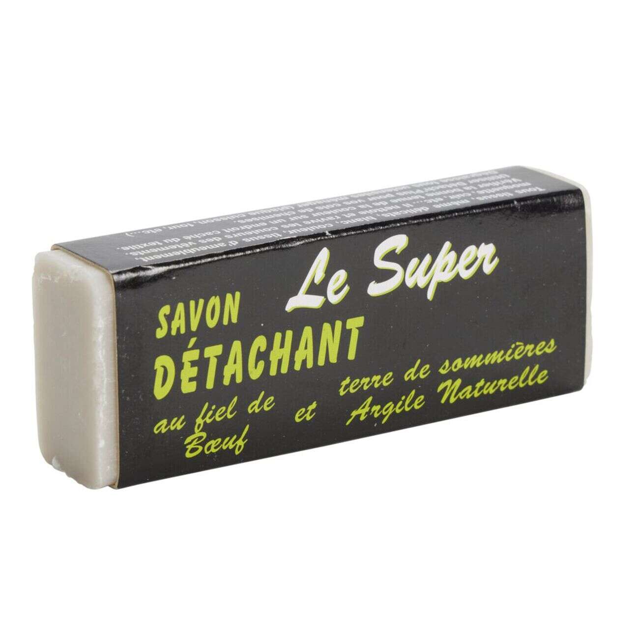 Savon détachant Le Super au fiel de boeuf terre de Sommières et argile naturelle
