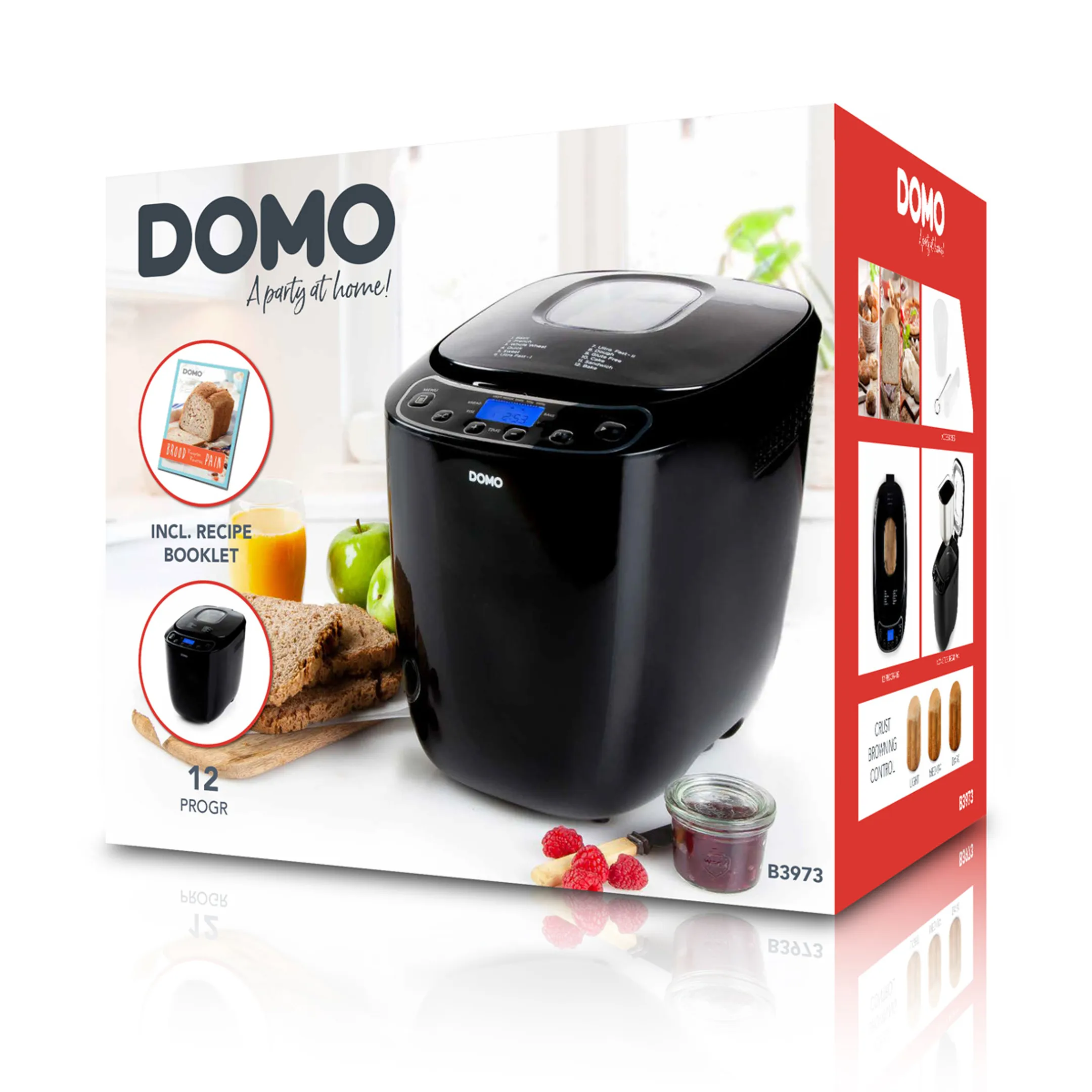 Domo Broodbakmachine B3973