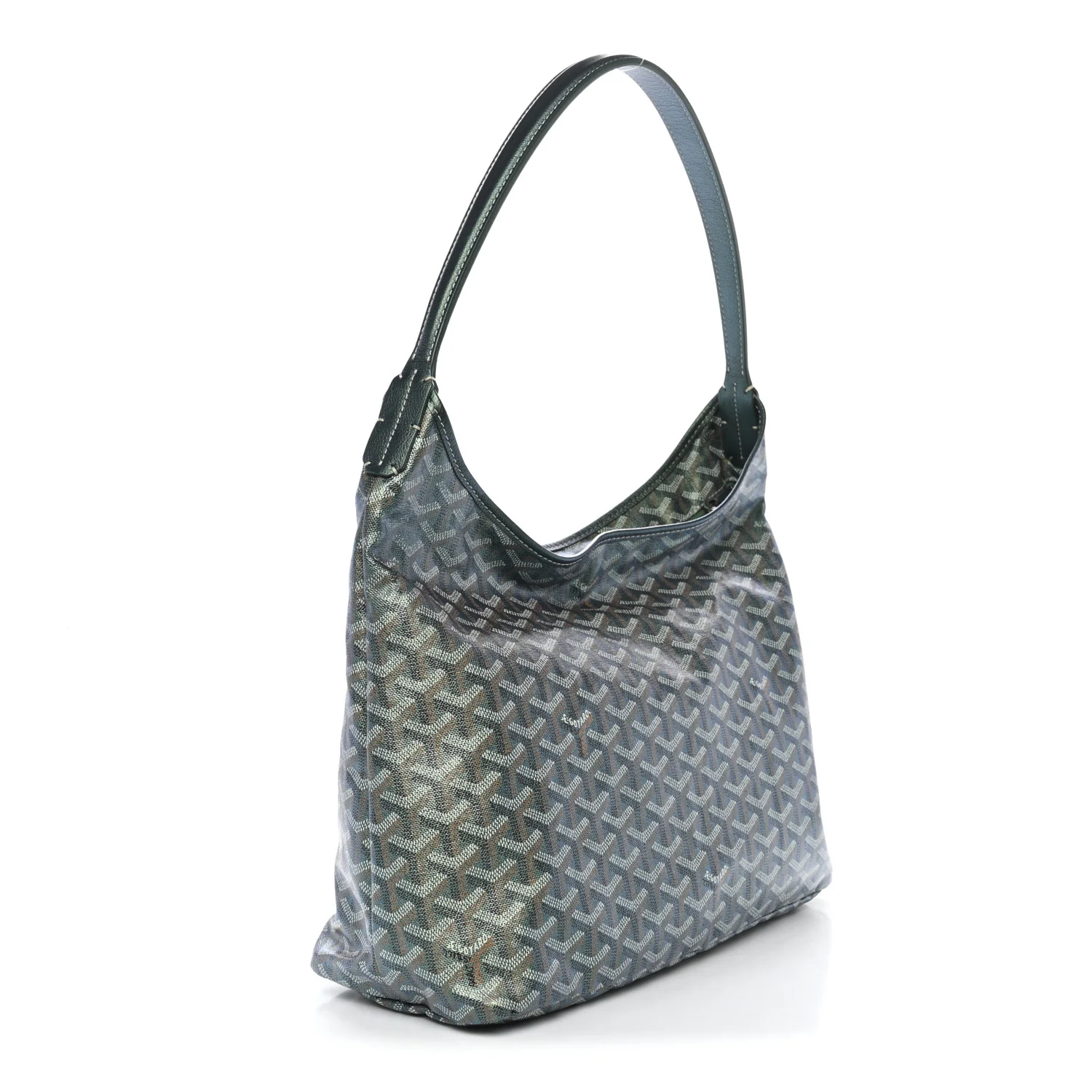 Iridescent Goyardine Boheme Hobo Pearly Green
