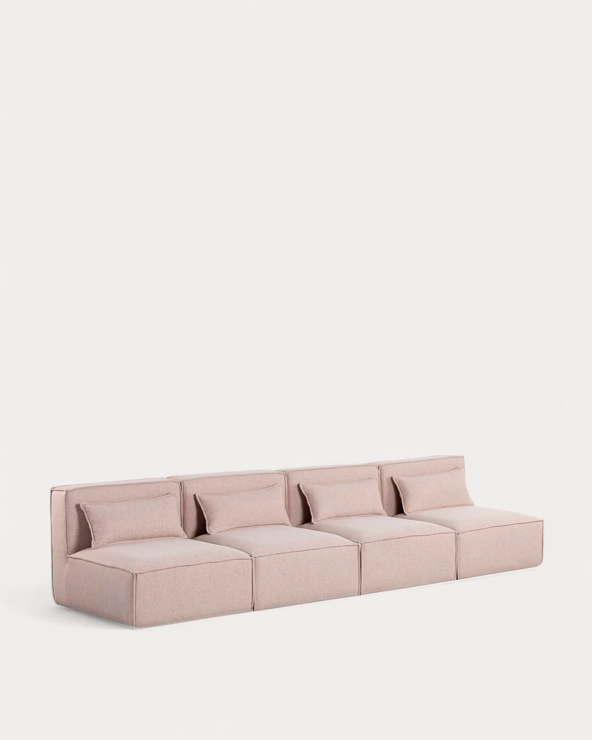 Kilhe Tela - Sofá Modular de 4 Piezas de Tela Kilhe