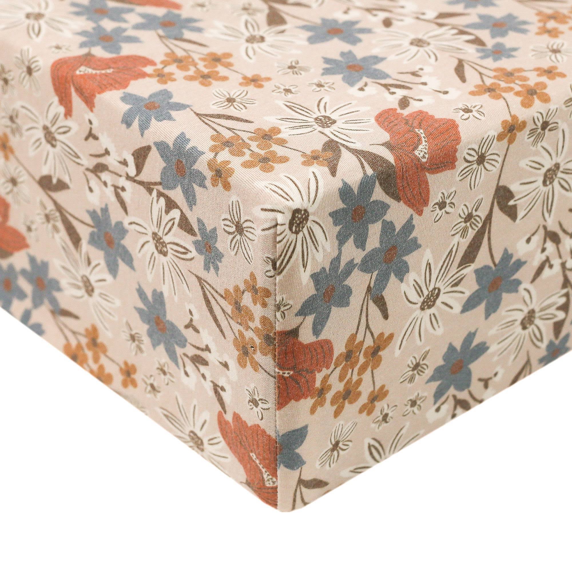 Copper Pearl Premium Knit Fitted Crib Sheet | Eden