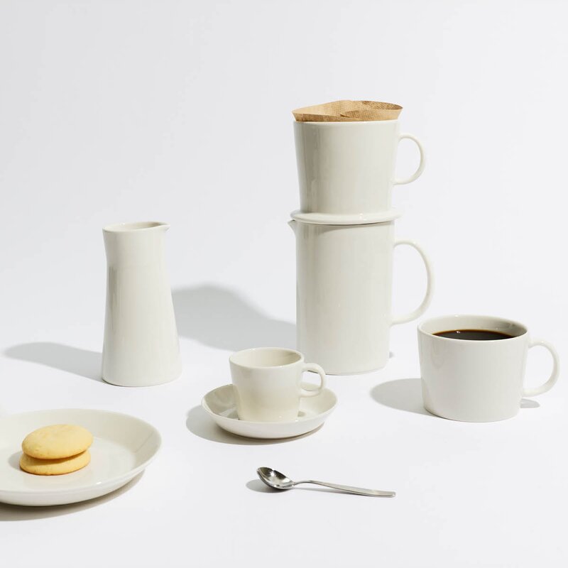 Scandia espressoskje 11 cm 4 stk