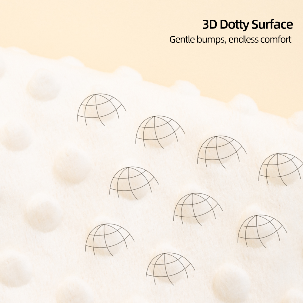 All Season 3D Doudou Fleece Newborn Blanket Double Layer Crinkle Gauze Multi-Use Swaddle Receiving Europe Style 300tc