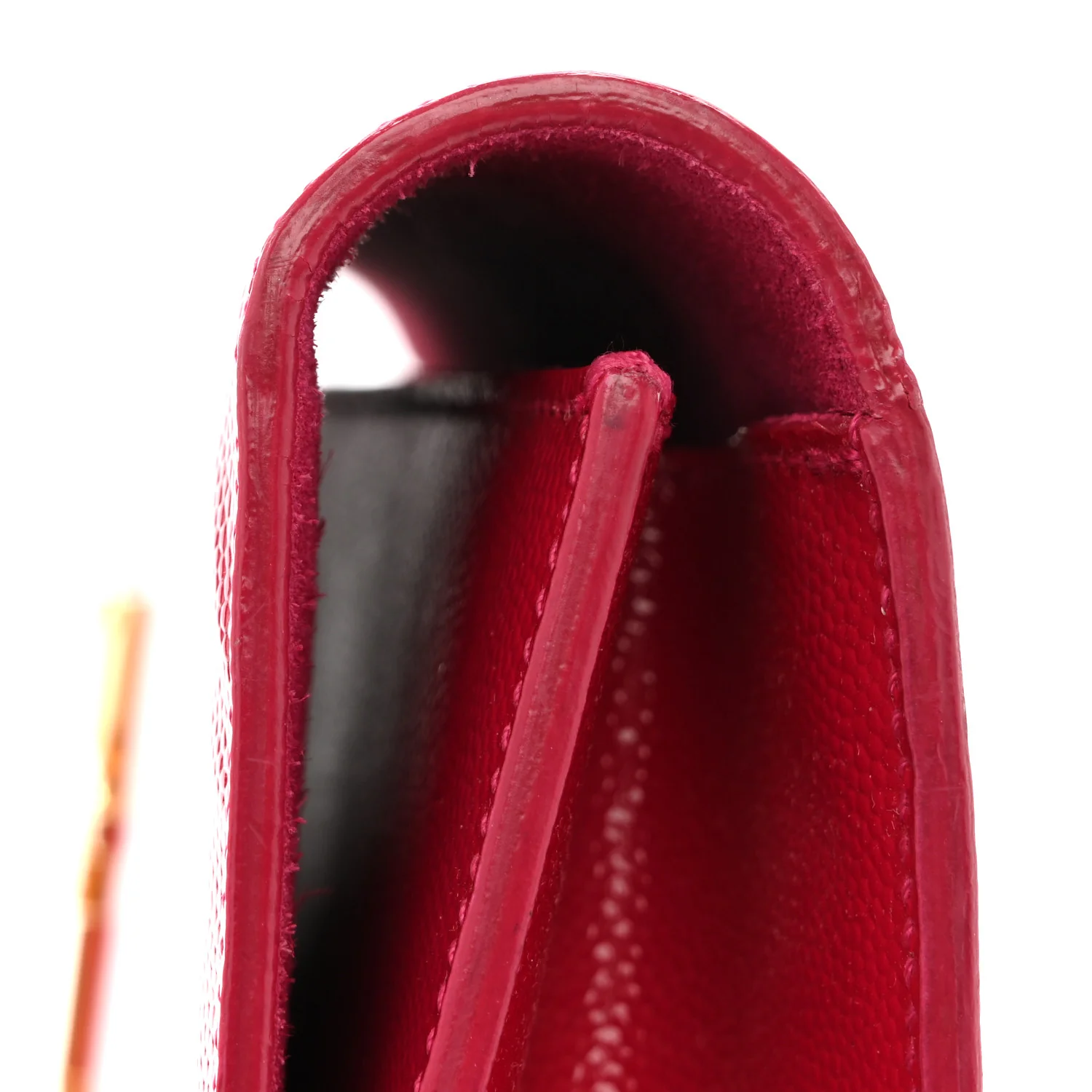 Grain De Poudre Classic Monogram Cassandre Clutch Lipstick Fuchsia