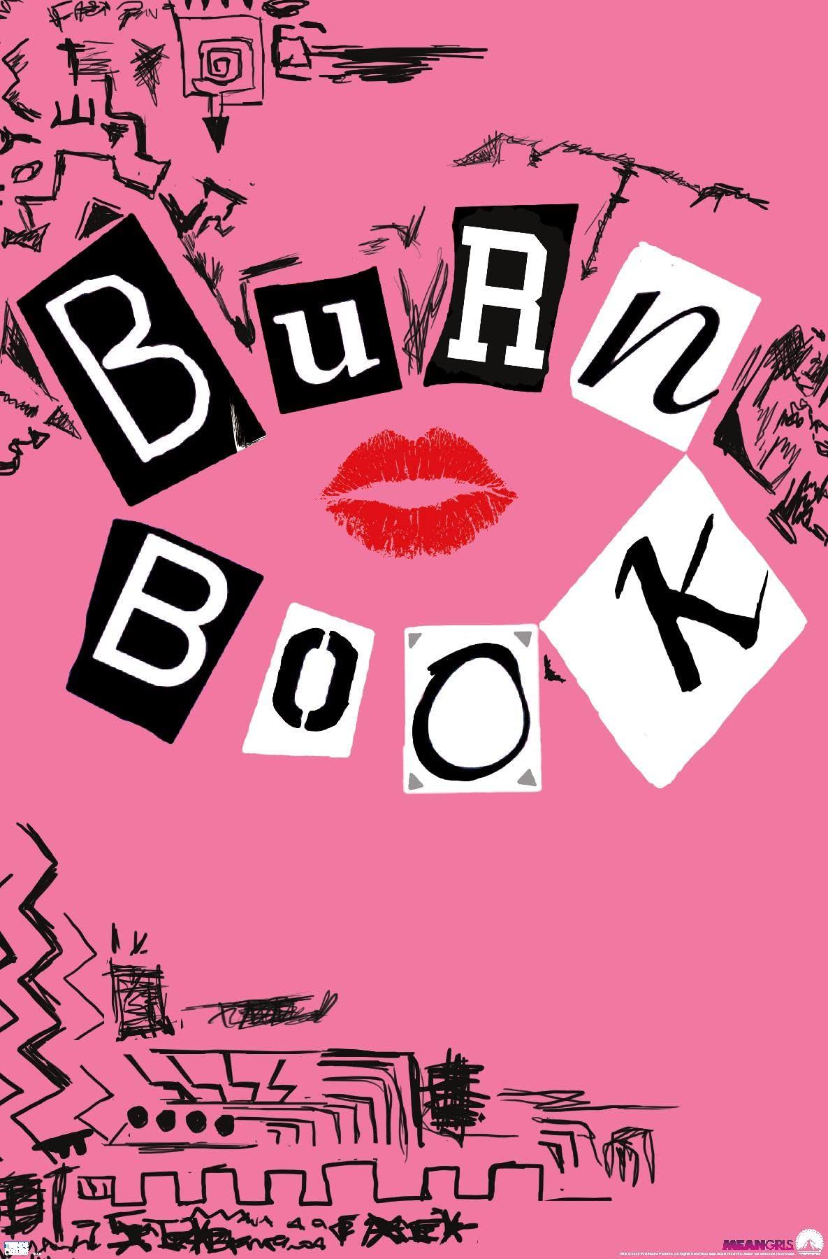 Trends International Mean Girls - Burn Book Wall Poster