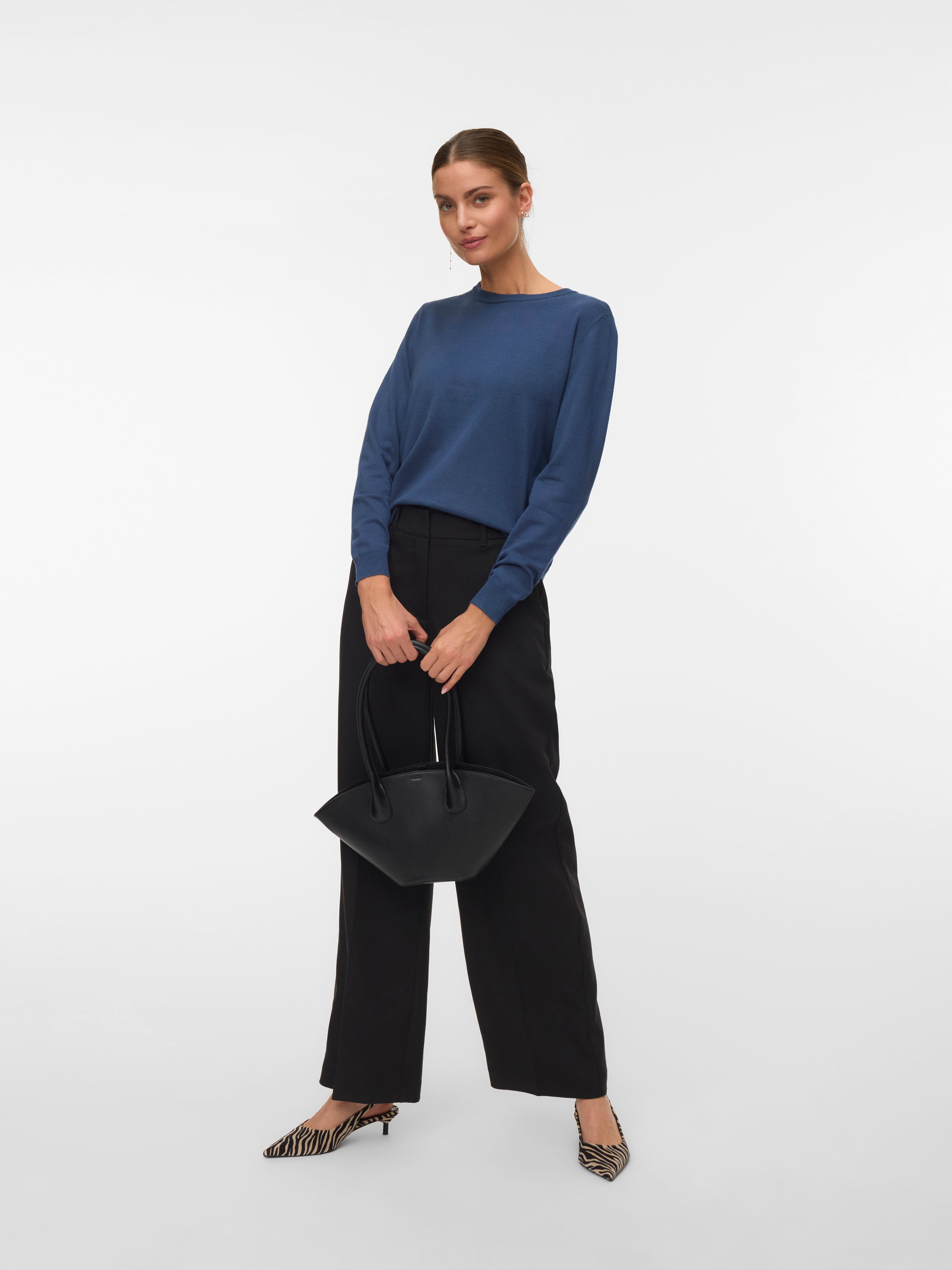 VERO MODA® VMSILJE Knitted pullover