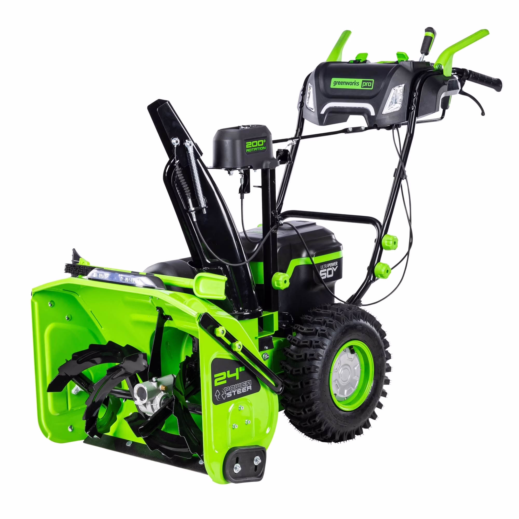 Greenworks Snow Blower 24 in 60V Two - Stage Battery Powered Self - Propelled Outdoor Equipment