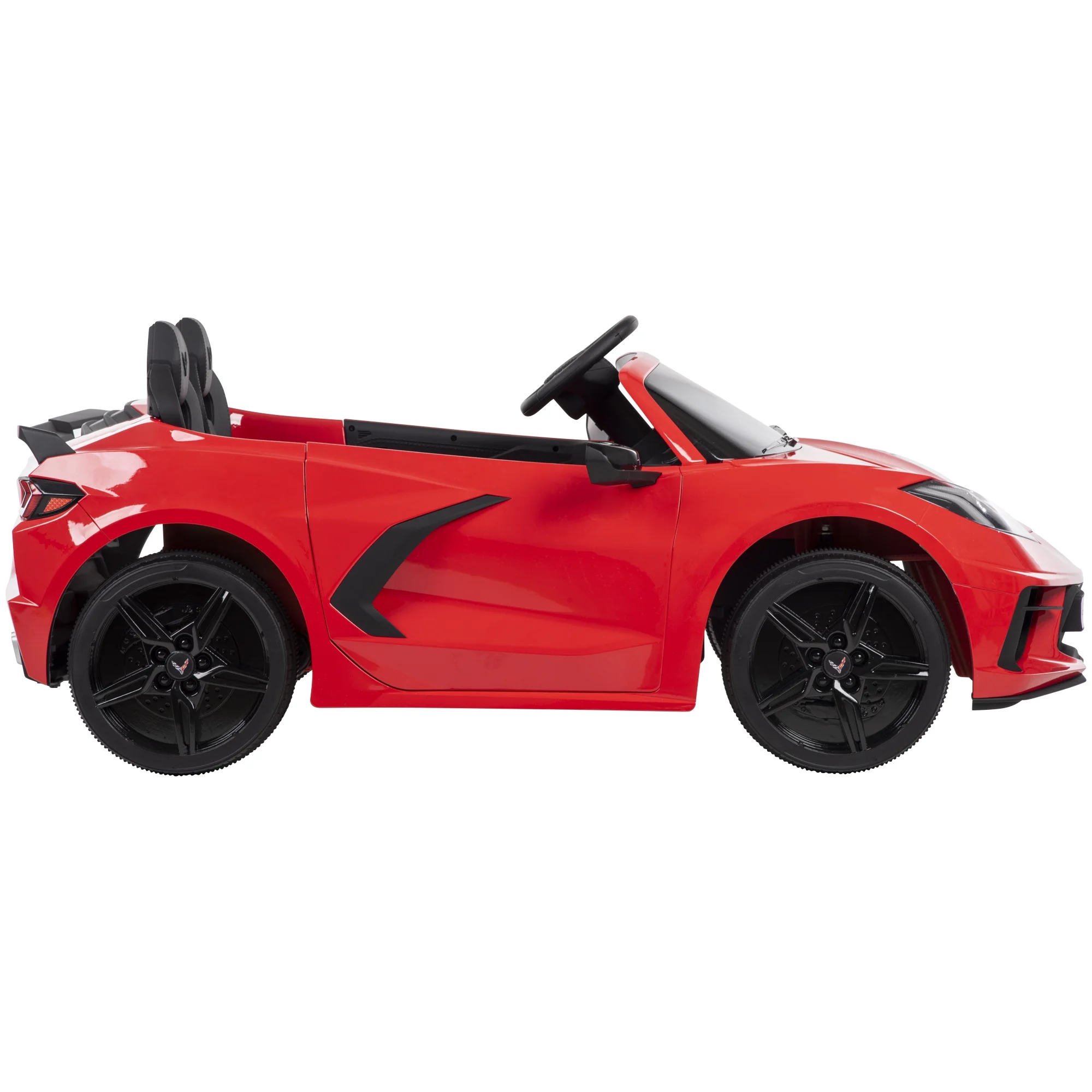 12V Corvette Stingray, Battery Powered Ride-On Car, Children Ages 3+, Sounds - Image 9