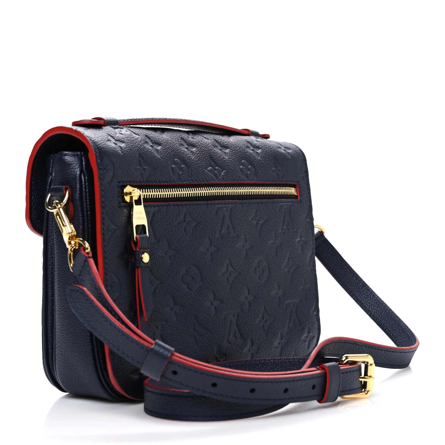 Empreinte Pochette Metis Marine Rouge