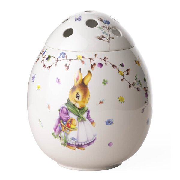 Spring Fantasy Emma & Paul vase 18 cm 2,8L grønn/hvit