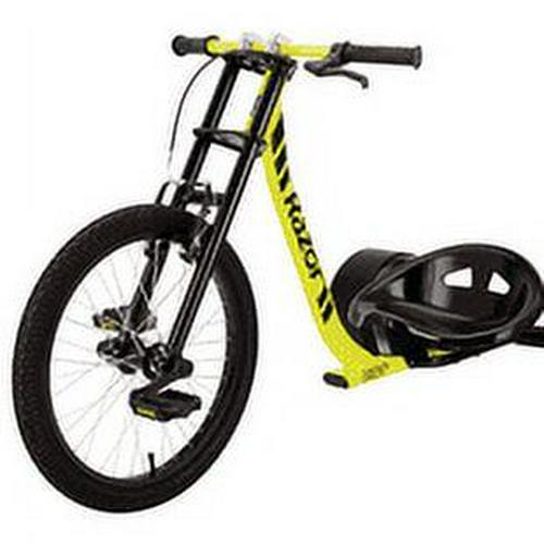 DXT Drift Trike Black/Yellow Steel Frame. 3-Wheeled Ride on Tricycle for Teens and Adults - Image 5