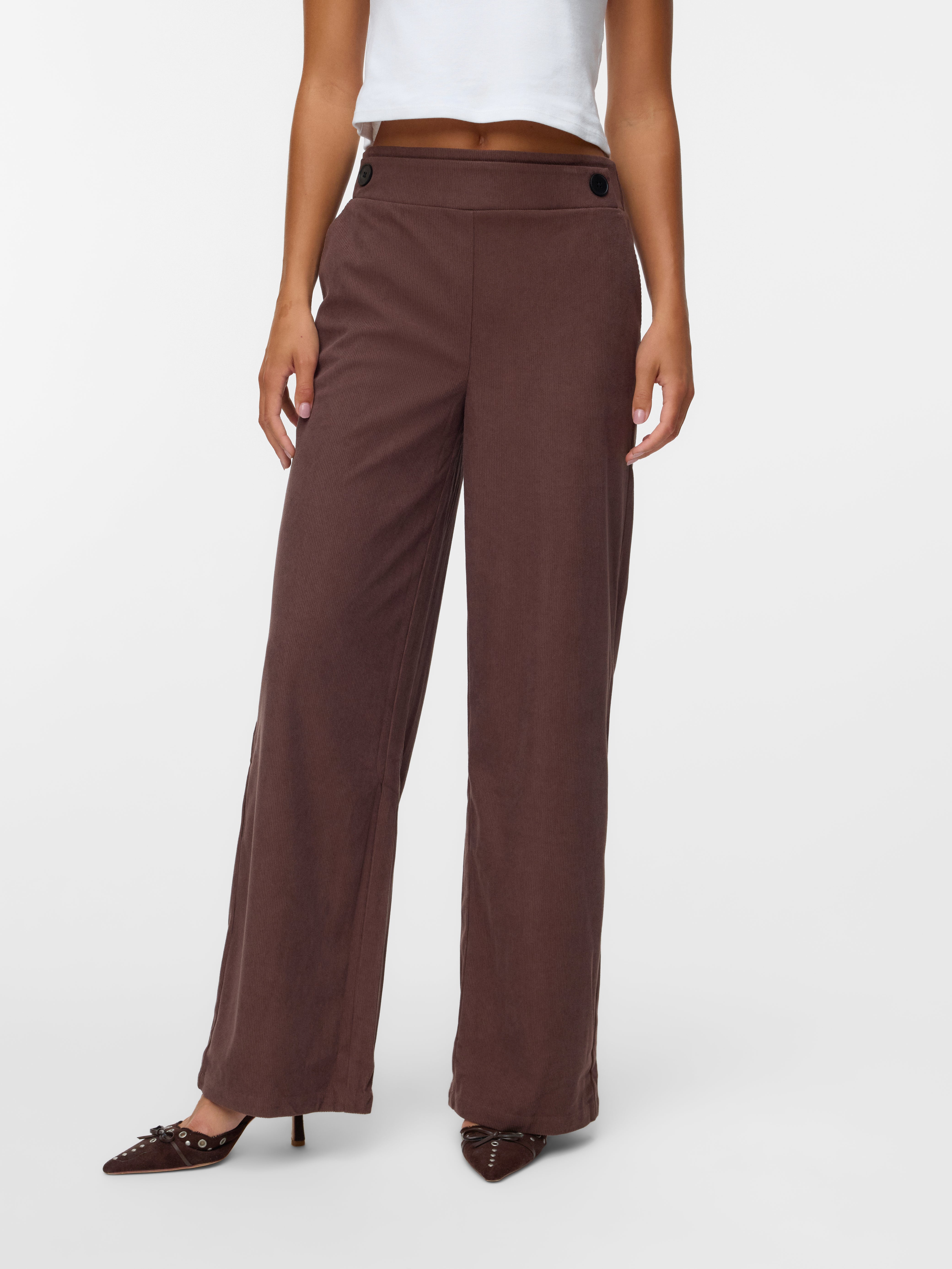 VERO MODA® VMVILJA High waist Corduroy Trousers