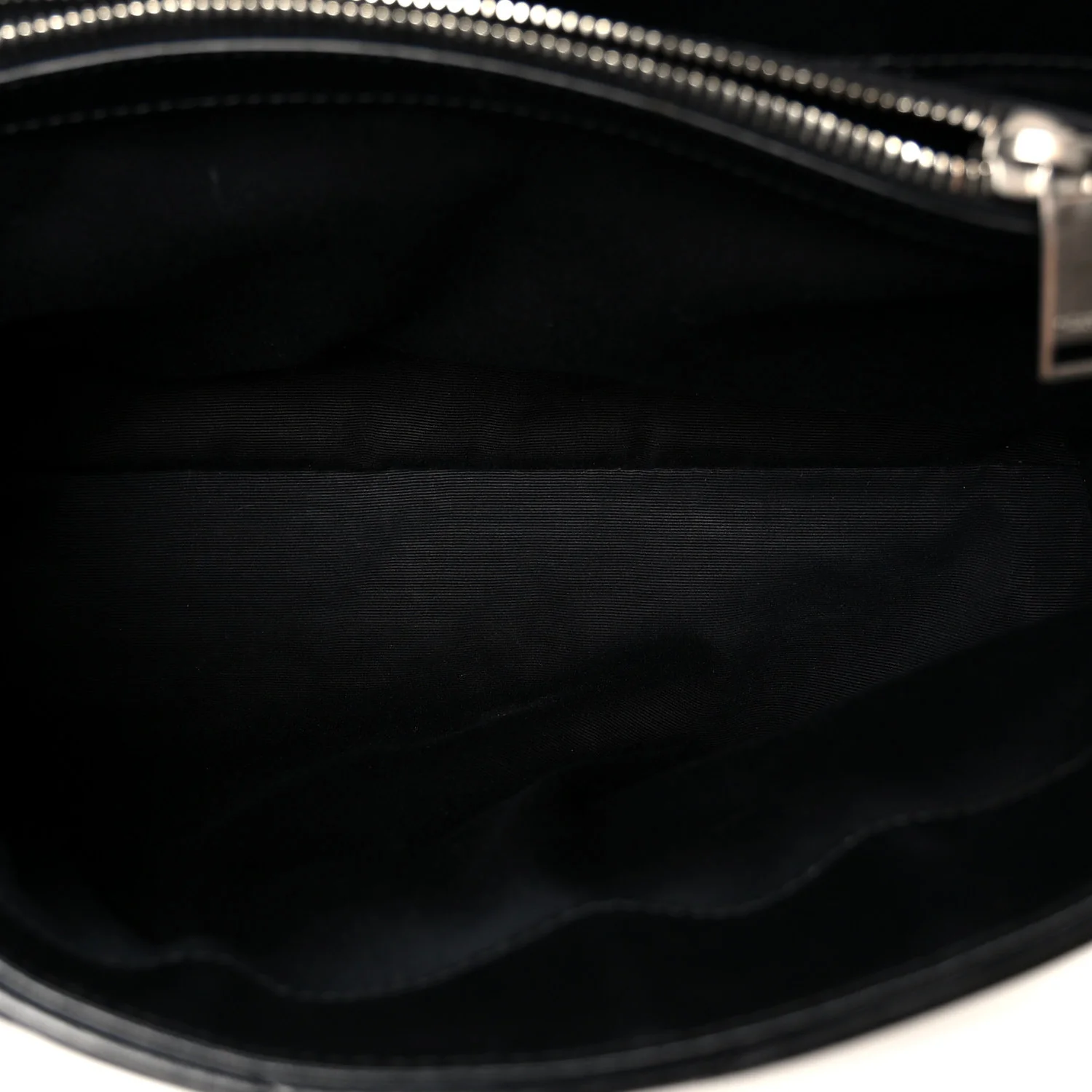Calfskin Y Quilted Monogram Medium Loulou Chain Satchel Black