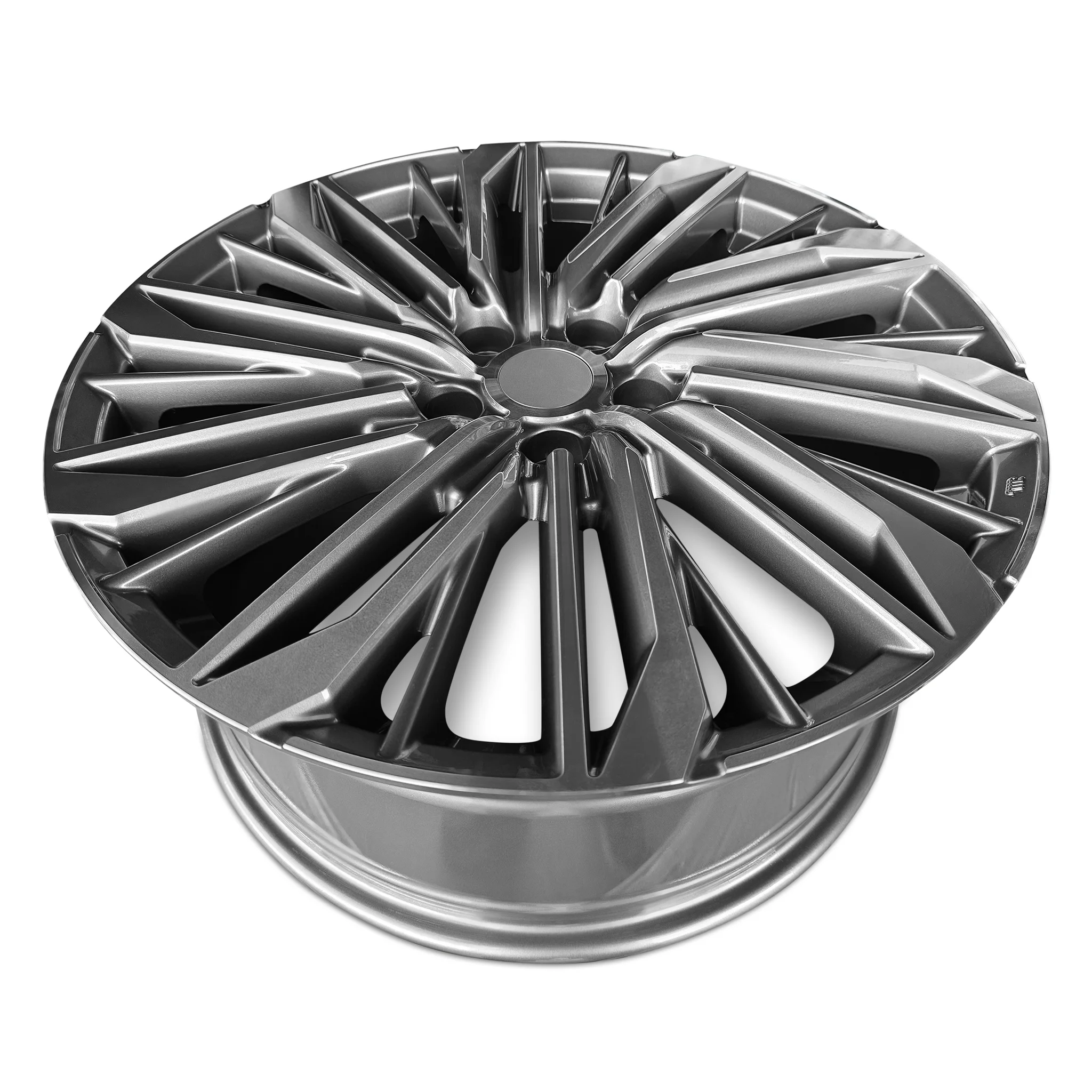 For 2023-2024 Nissan Altima 19 Inch Machined Face with Painted Inlay Gray Rim OE Direct Replacement Car Wheel - Image 3