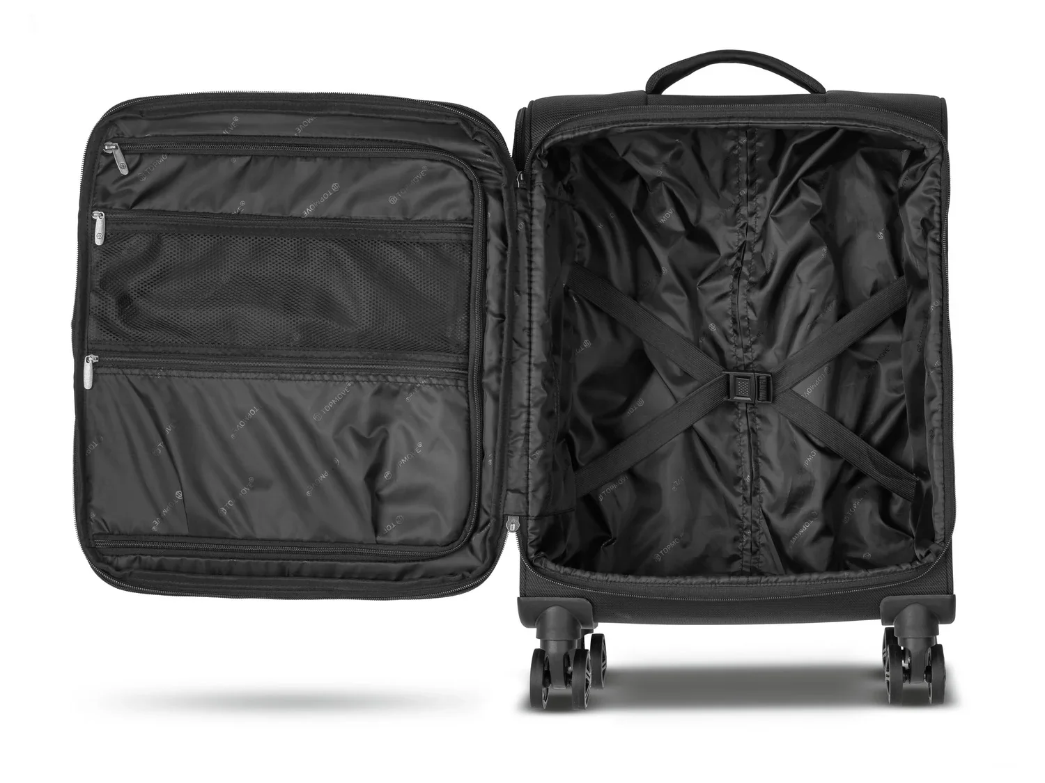 TOPMOVE Valise cabine  roulettes, 35 L
