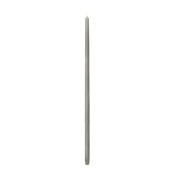Taper Candles Led kronelys 2,3x75 cm 1 stk sandstone
