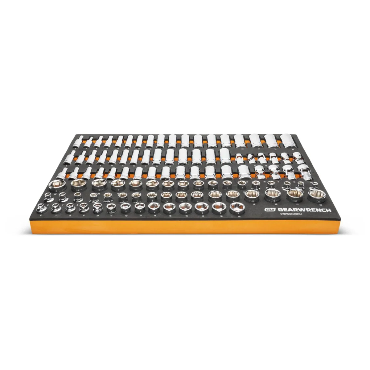 GearWrench MODSET 3/8 DRIVE SOCKETS MM, 104 PC