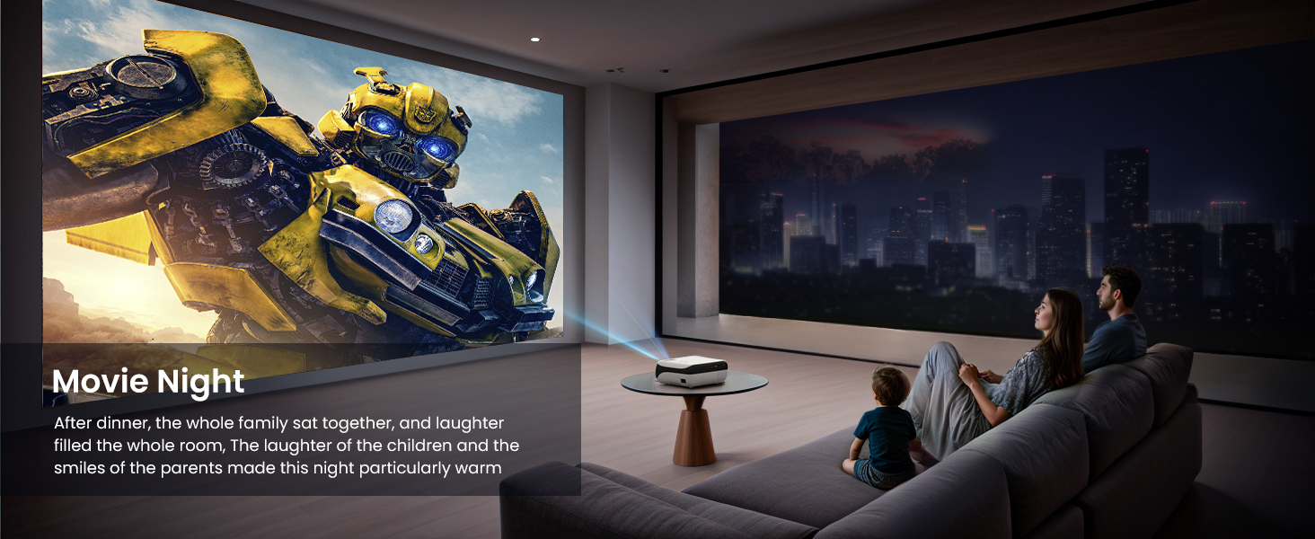 HAPPRUN Google TV Projector