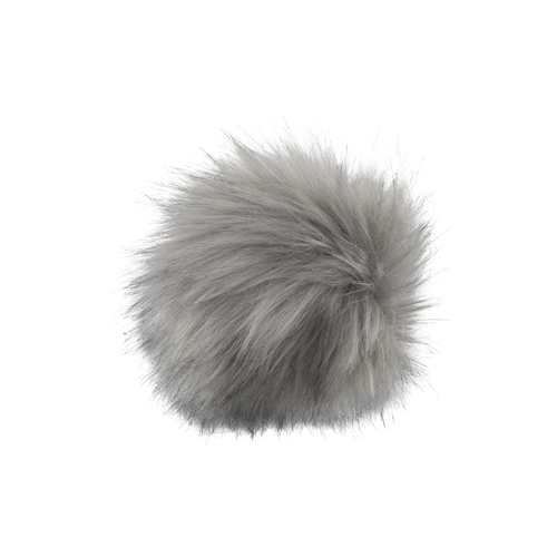 Pompon Grey Fur