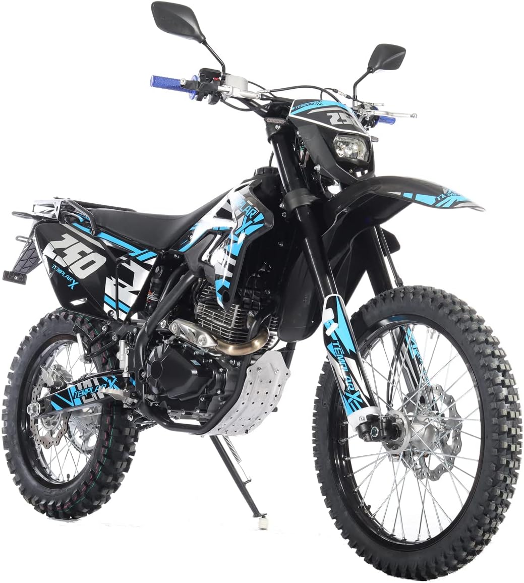 Moto cross X-PRO Templar X 250cc 6 vitesses avec moteur Zongshen, Pit Bike à essence