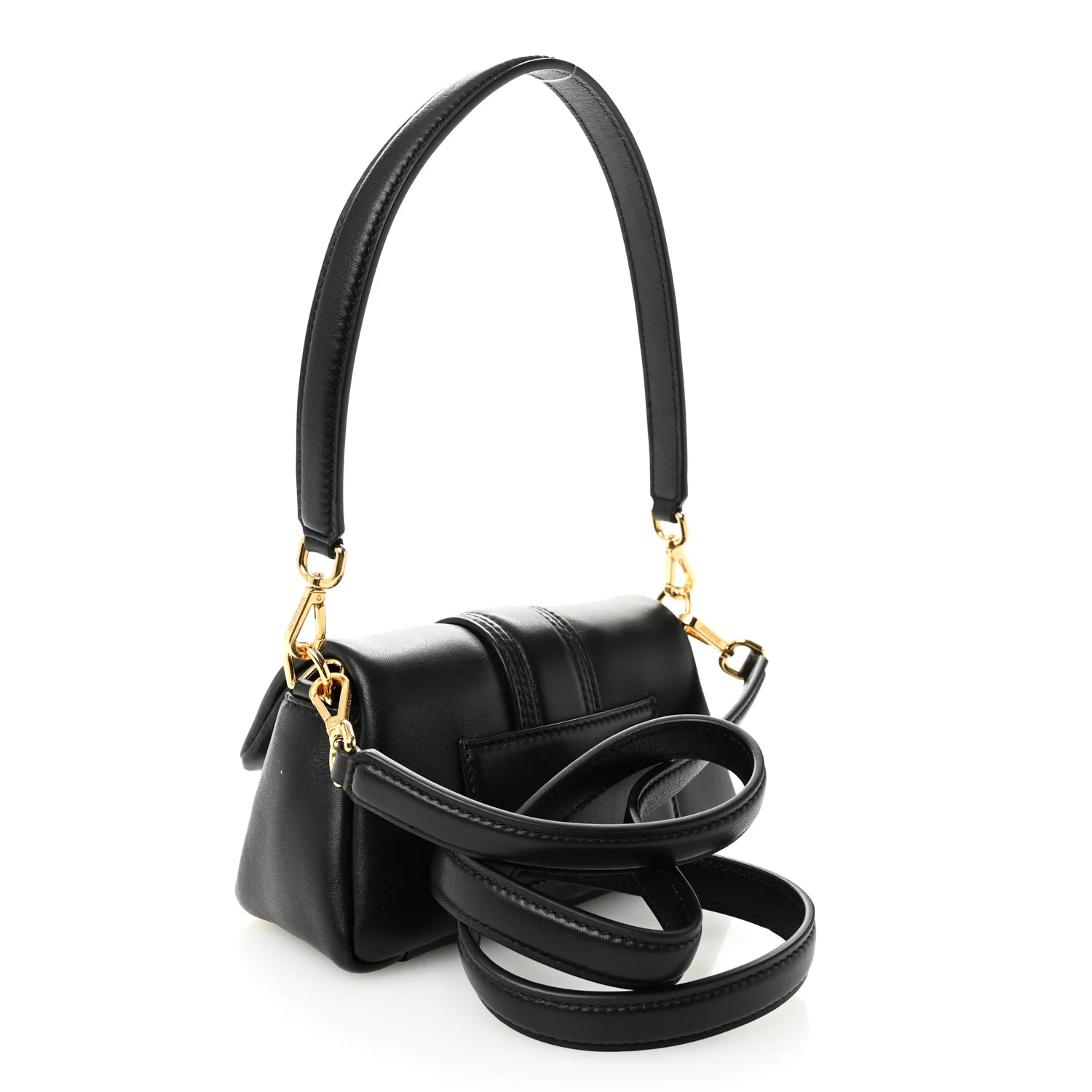 Padded Lambskin Le Petit Bambimou Black