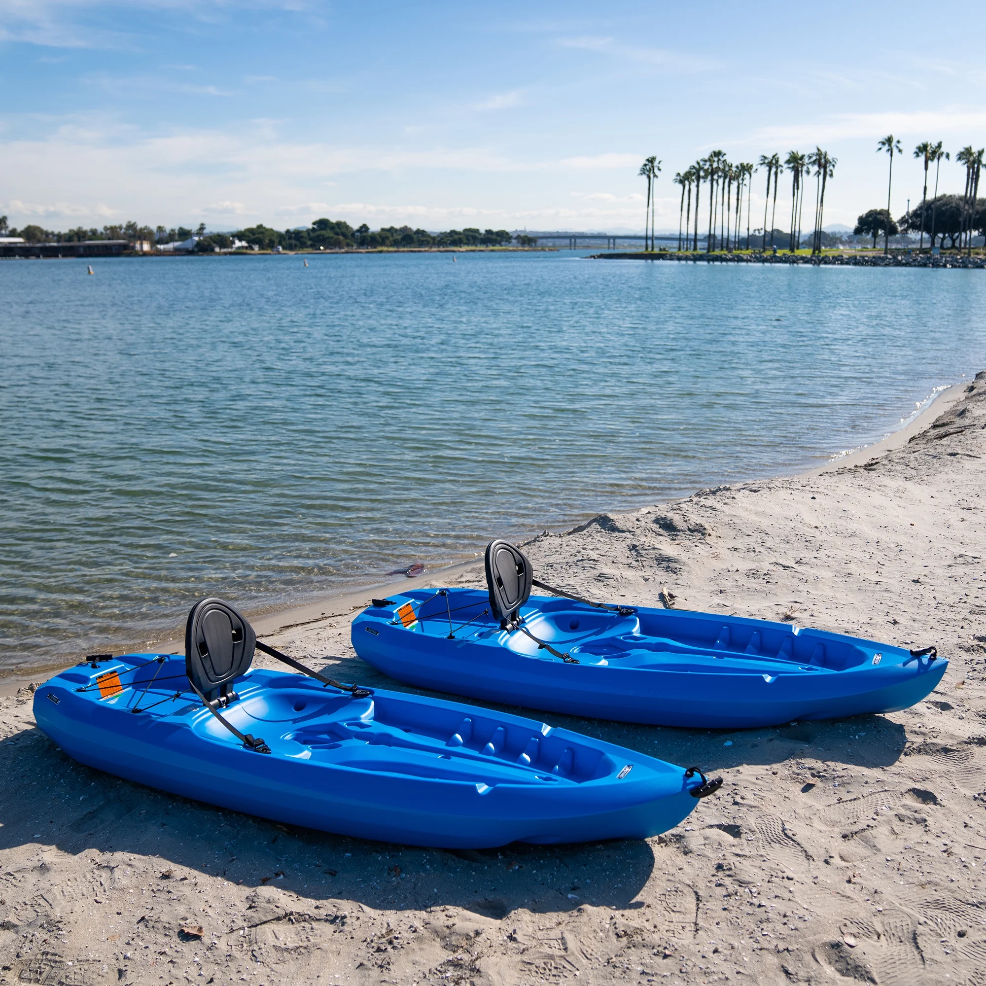 Lifetime Lotus 8 Ft Sit - on - Top Kayak, Blue (90112)