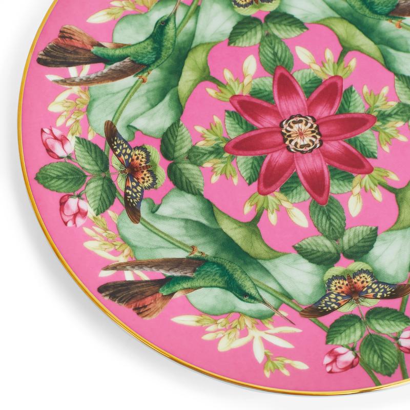 Wonderlust tallerken 20 cm pink lotus